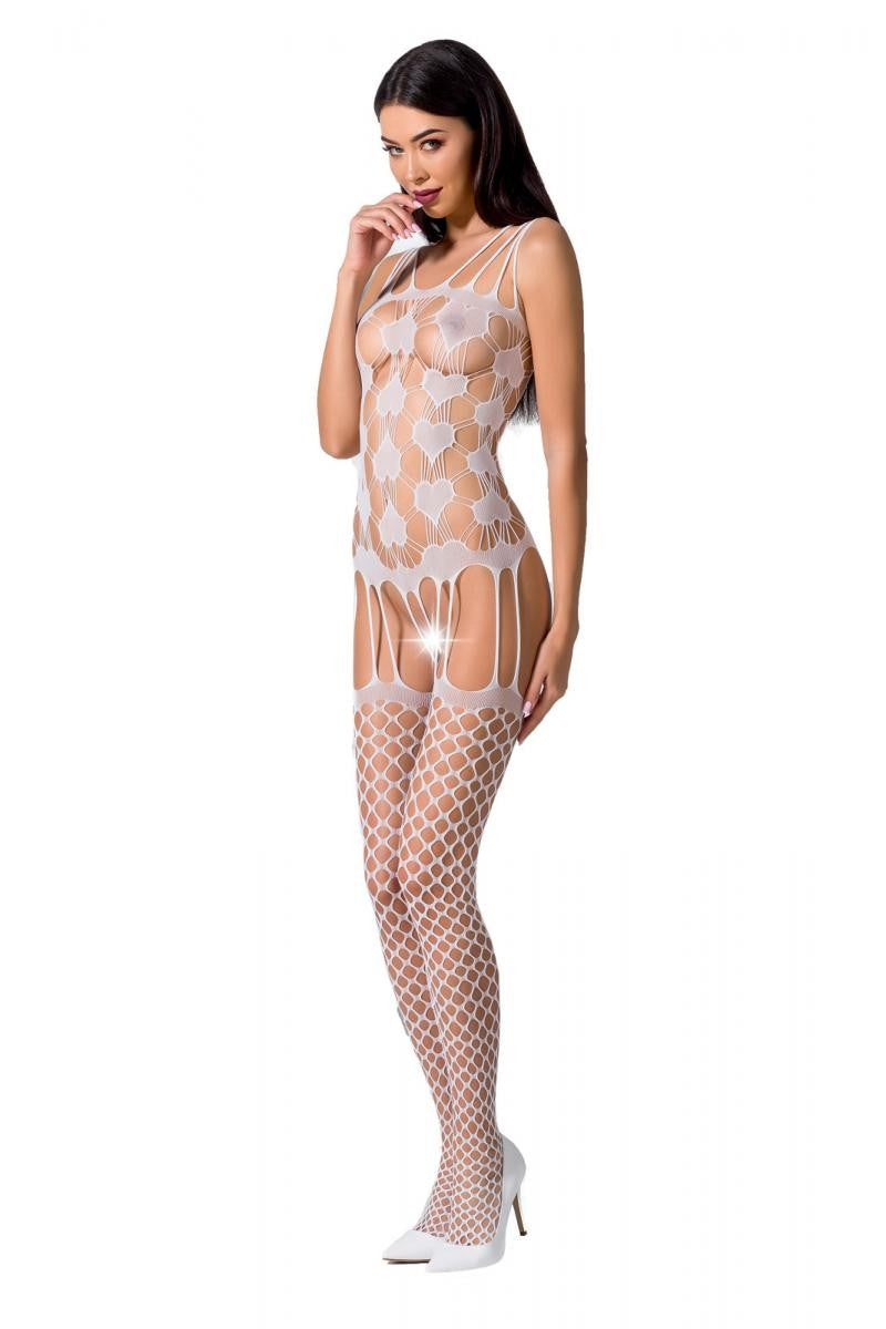 weißer ouvert Bodystocking BS067 von Passion weißer ouvert Bodystocking BS067 von Passion